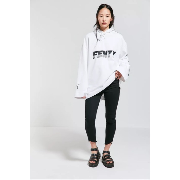 Puma Fenty By Rihanna Graphic Hoodie Sweatshirt - Picture 3 of 6